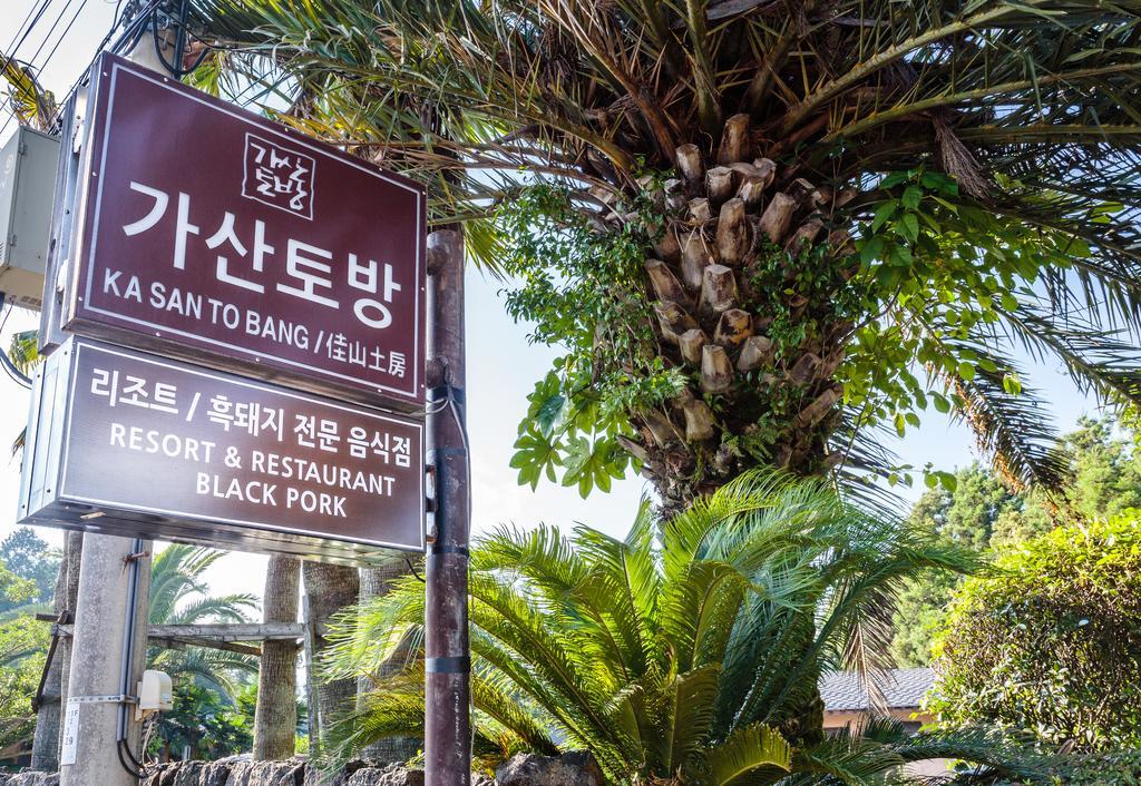 Kasan Tobang Hostel Seogwipo-stad Buitenkant foto